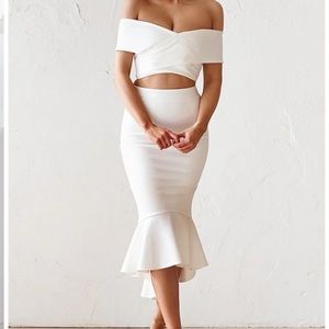 NWT JAUS Galleria Set White Size Small